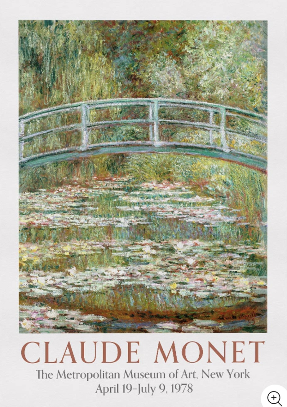 Claude Monet painting